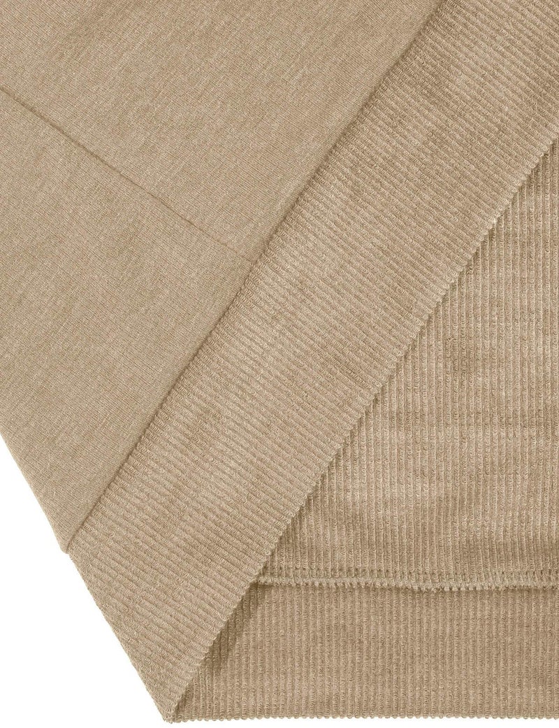 Ohoo Mens Slim Fit V Neck Pullover Sweater Lightweight Long Sleeve Casual Business Dress Sweater/DCP115-BEIGE-M - Image 5